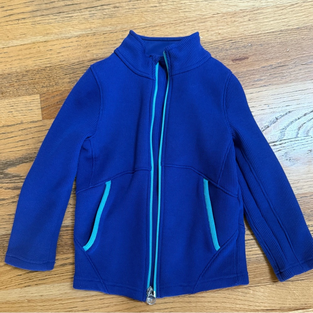 Spyder kids  Zip-Up Jacket with Teal Accents